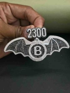 Unique Custom Bat Man Hip Hop Diamond Pendant