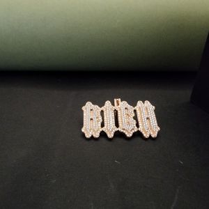 Customized Silver Plated Diamond Hip Hop Pendant