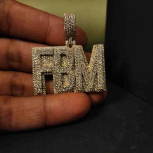 Custom Fbm Hip Hop Diamond Pendant