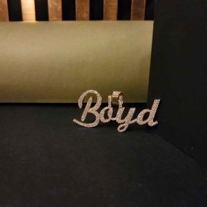 Hip Hop Bayd Moissanite Diamond Pendant