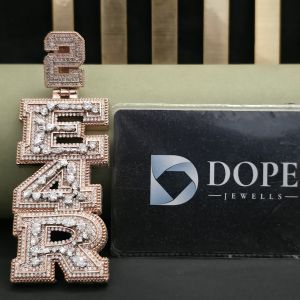 Custom E4R Diamond Hip Hop Pendant