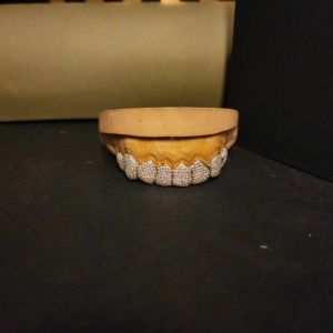 Men\'s Trendy Hip Hop Diamond Custom Grillz Set