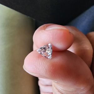 Stunning 1.00CT Trillion White Cut CVD Diamond