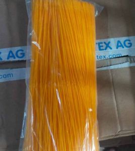 Orange Plastic Heald Wire