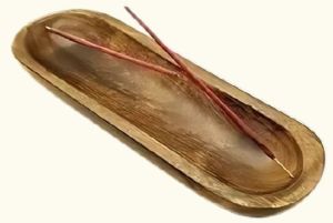 Handcrafted Boat Shaped Wooden Agarbatti Stand