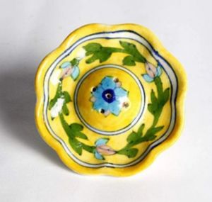 Handcrafted Floral Pottery Agarbatti Stand