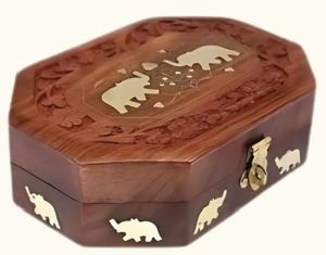 Handcrafted Wooden Jewelry Box
