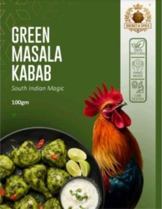 Herb Rich Green Kabab Masala Powder