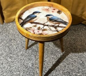 Premium Foldable Wooden Side Stool