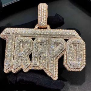 Diamond Custom Letter Pendant for Men &AMP; Women