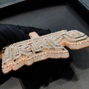 Diamond Custom Letter Pendant for Men &AMP; Women