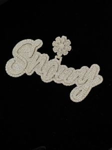 Personalized Diamond Name Necklace Pendant