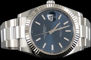 Premium Blue Dial Stainless Steel Automatic Watch for Men