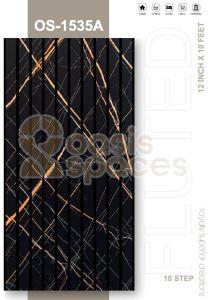 10 Inch Golden Line PVC Fluted Wall Panel