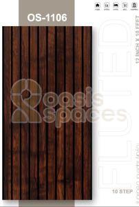 10 Inch Black Line PVC Fluted Wall Panel