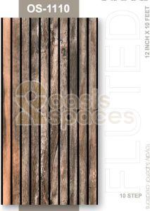 10 Inch Black Line PVC Fluted Wall Panel
