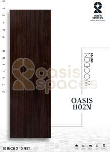 Natural Flat Round PVC Panel