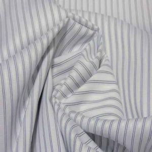 140 GSM Stripped Poly Cotton Shirt Fabric