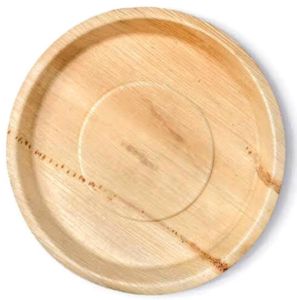 12 Inch Round Areca Palm Leaf Plate