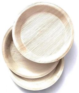4 Inch Round Areca Palm Leaf Plate