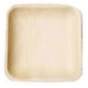 4 Inch Square Areca Leaf Plate