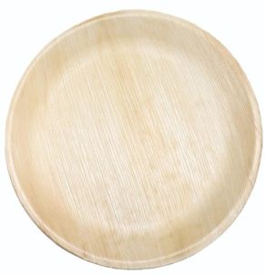 6 Inch Round Areca Palm Leaf Plate