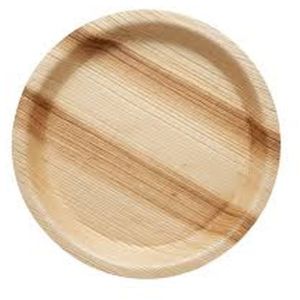 8 Inch Round Areca Palm Leaf Plate
