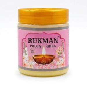 1 Liter Rukman Lily Fragrance Pooja Ghee
