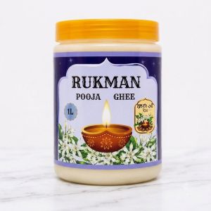 1 Litre Rukman Raat Ki Rani Fragrance Pooja Ghee