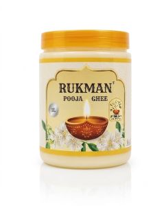 500ml Rukman Jasmine Pooja Ghee