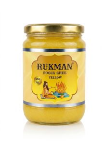 500ml Rukman Yellow Pooja Ghee