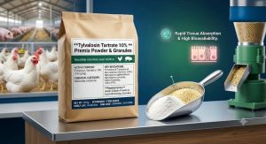 Tylvalosin Tartrate 10% Premix Powder &AMP; Granules – Macrolide Veterinary Feed Additive
