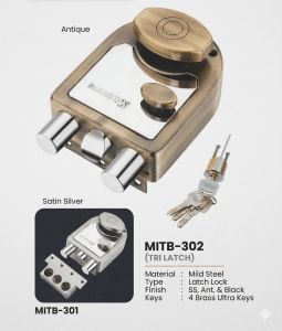 LNC-003 Premium Tri Latch Main Door Lock