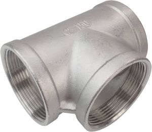 1 Inch Stainless Steel Threaded Tee