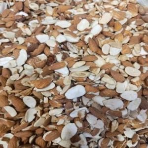 Raw Broken Kashmiri Almond Chips