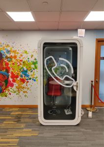 Premium Acoustic Office Phone Booth for Private Calls &AMP; Focused Work