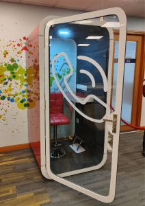 Premium Acoustic Office Phone Booth for Private Calls &AMP; Focused Work