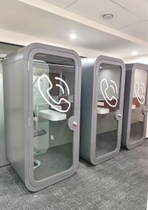 Premium Acoustic Office Phone Booth for Private Calls &AMP; Focused Work