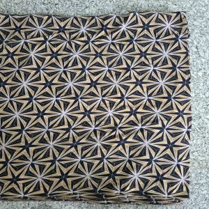 Star Pattern Print Polyester Fabric