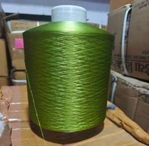 Leaf Green 150 Lichi Polyester Yarn