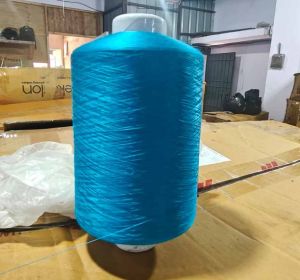 Sky Blue 150 Lichi Polyester Yarn