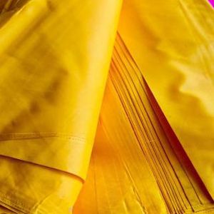42 Inch Yellow Roto Polyester Fabric