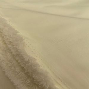 94 Inch Ivory Micro Polyester Fabric
