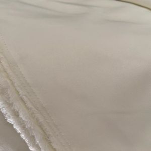 94 Inch White Micro Polyester Fabric