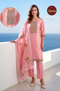 Fancy Kasturi Kurti Set