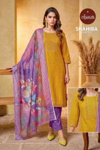 Premium Embroidery Sahiba Kurti Set