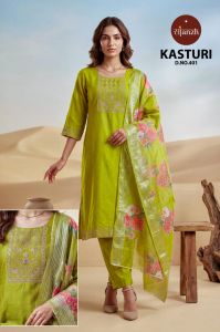 Premium Ethnic Heena Kurti Set