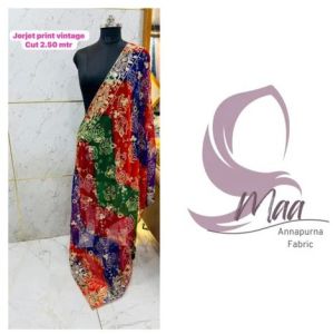 Printed Georgette Dupatta