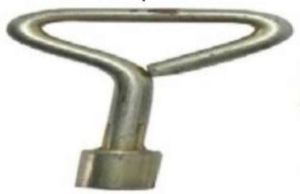 Industrial Triangle Panel Lock Key