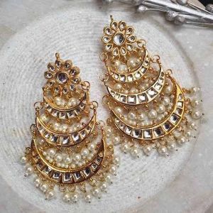 Kundan Chandbali Earring
